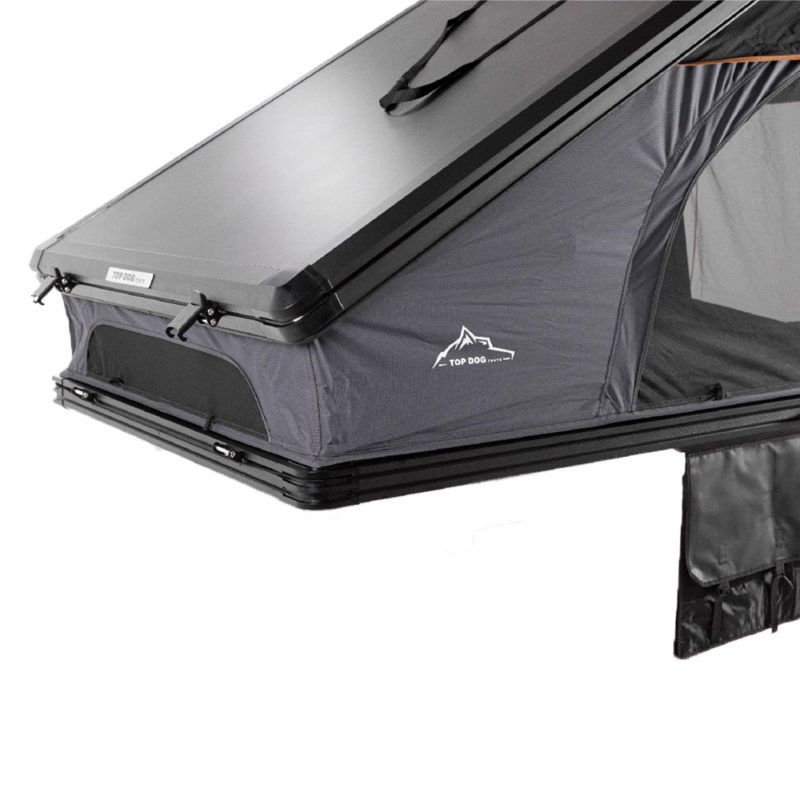 Aluminum Shell Rooftop Wedge Tent Top Dog Tents